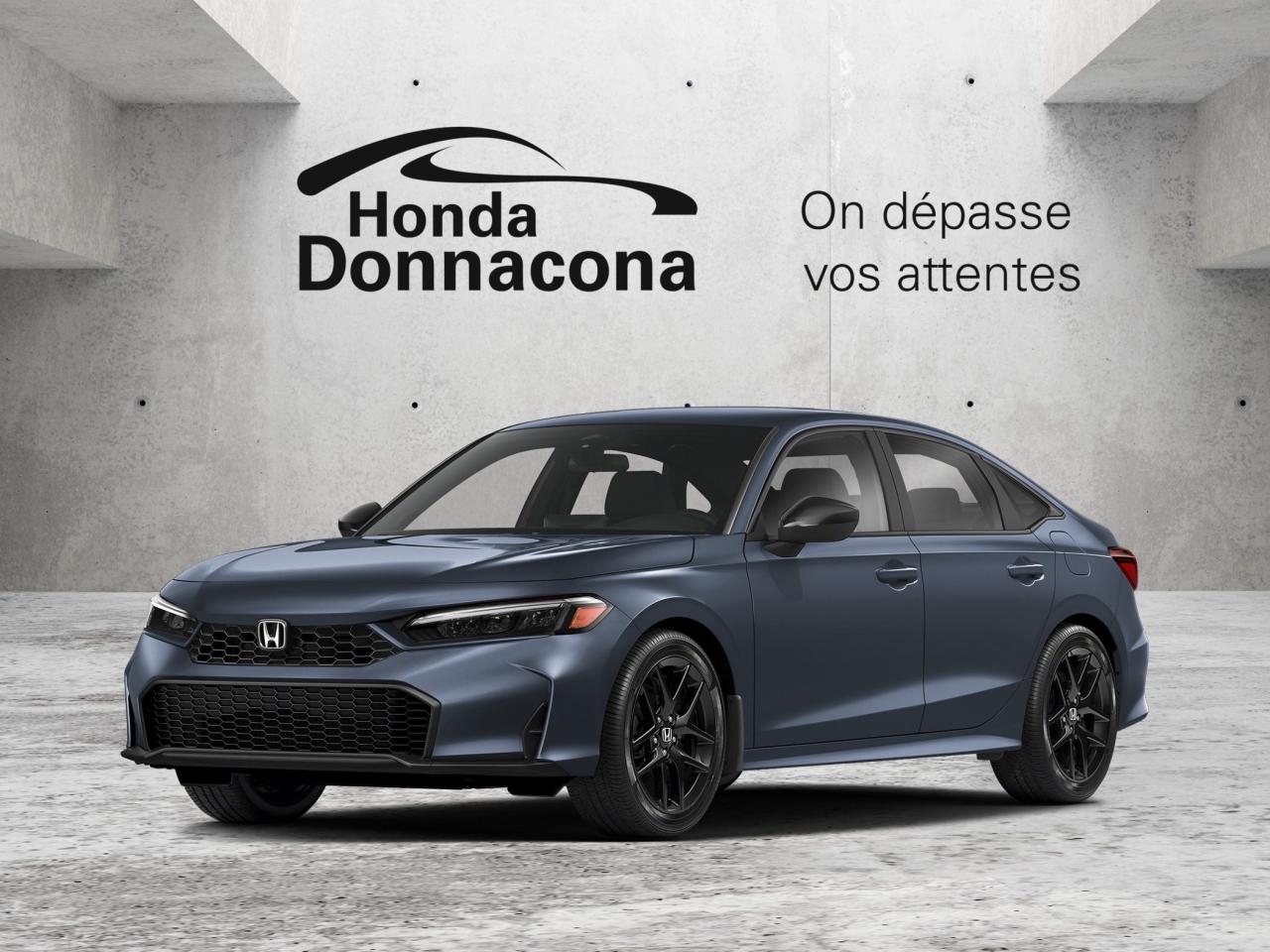 New 2025 Honda Civic CIVIC 4 PORTES for sale in Donnacona, QC