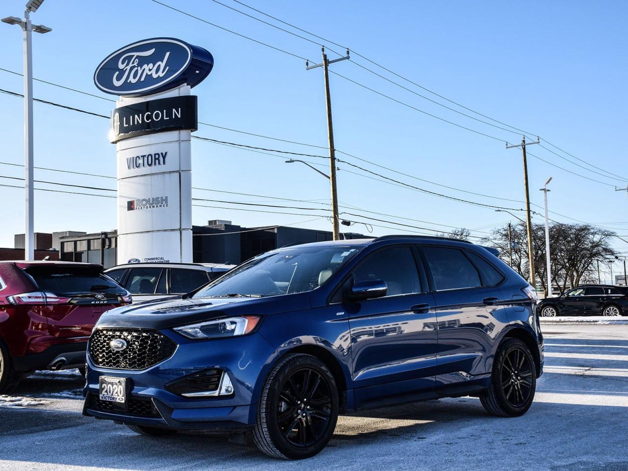 Used 2020 Ford Edge ST Line ACC + Lane Centering | Navigation | for sale in Chatham, ON