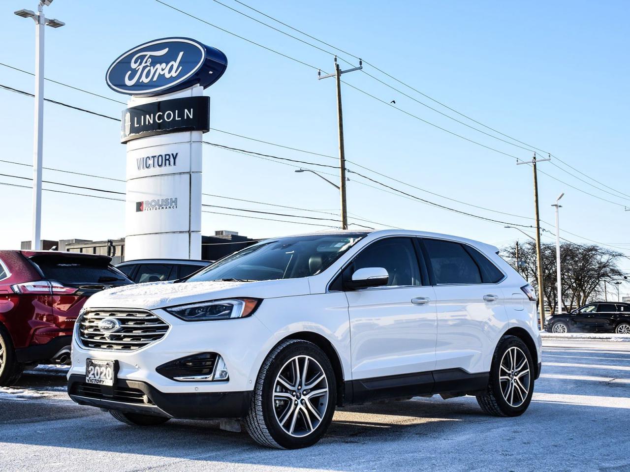 Used 2020 Ford Edge Titanium Panoroof | ACC + Lane Keeping | BLIS | for sale in Chatham, ON