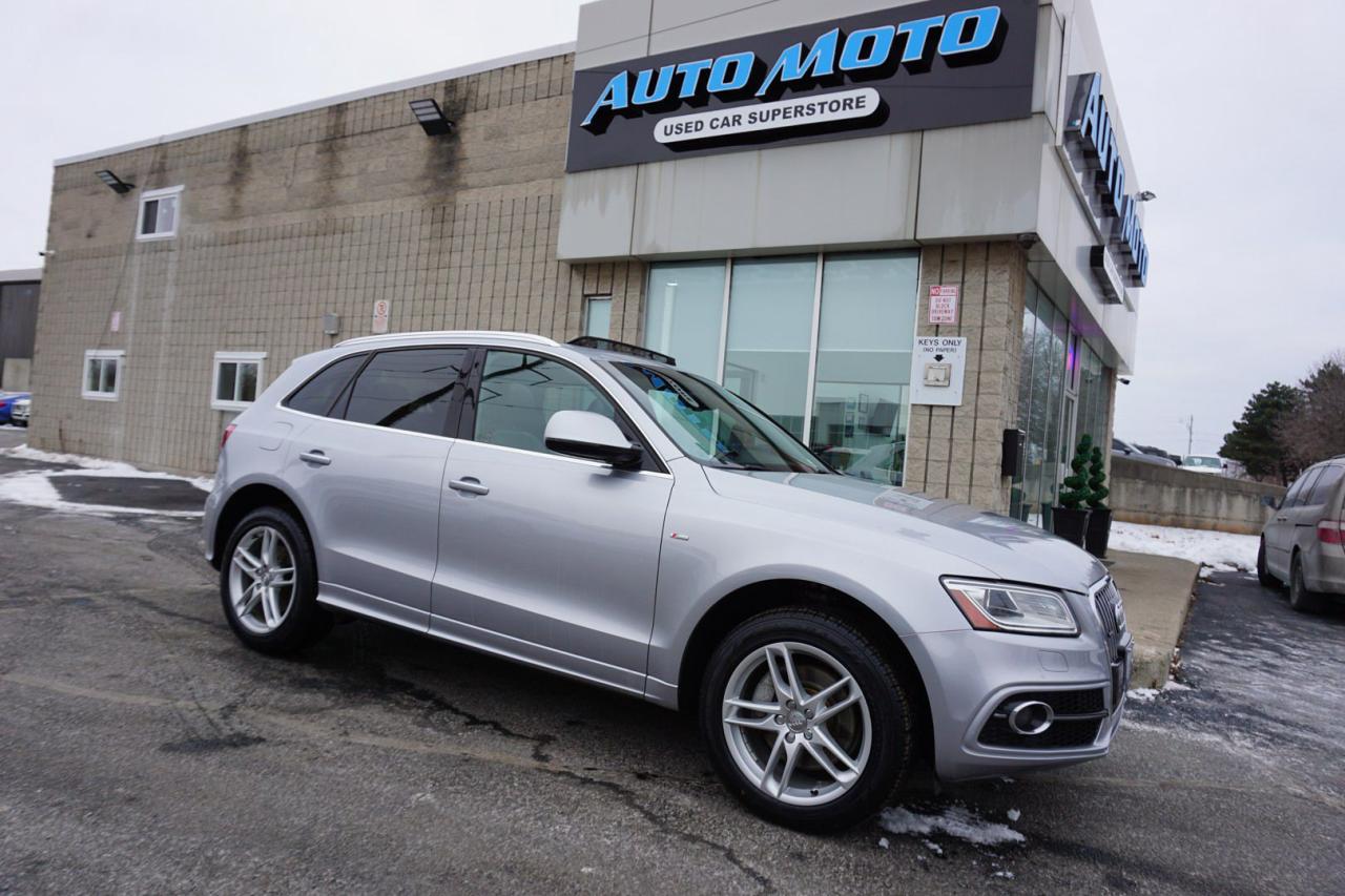 Used 2017 Audi Q5 3.0T PROGRESSIV S-LINE AWD CERTIFIED *ACCIDENT FREE* CAMERA NAV BLUETOOTH LEATHER HEATED SEATS PANO ROOF CRUISE ALLOYS for sale in Burlington, ON