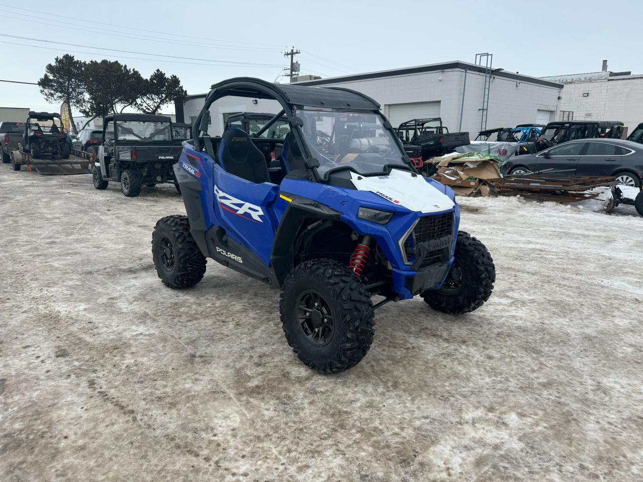 2021 Polaris RZR TRAIL S 1000 $113 B/W - Photo #4