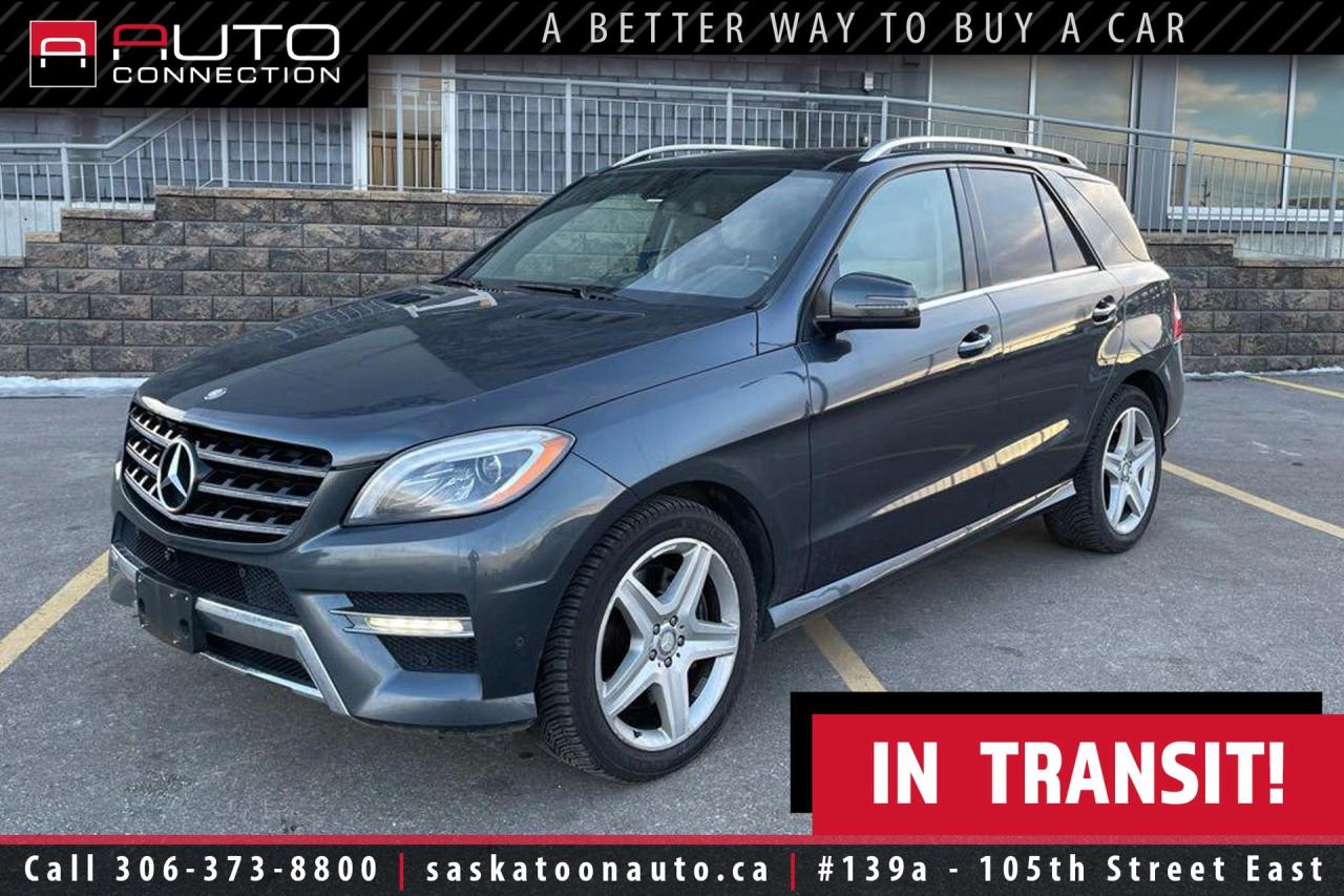 Used 2015 Mercedes-Benz ML-Class ML400 4MATIC - LOW KMS - SPORT PKG - PREMIUM PKG - MASSAGE SEATS for sale in Saskatoon, SK