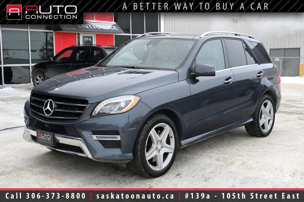 Used 2015 Mercedes-Benz ML-Class ML400 4MATIC - LOW KMS - SPORT PKG - PREMIUM PKG - MASSAGE SEATS for sale in Saskatoon, SK