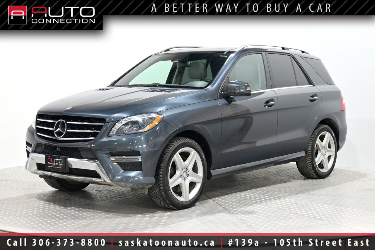 Used 2015 Mercedes-Benz ML-Class ML400 4MATIC - MASSAGE SEATS- LOW KMS - SPORT PKG for sale in Saskatoon, SK