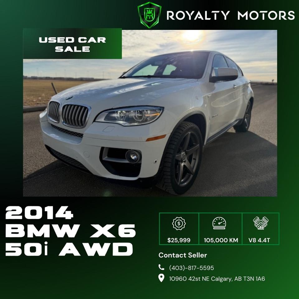 Used 2014 BMW X6 AWD 4DR XDRIVE50I for sale in Calgary, AB