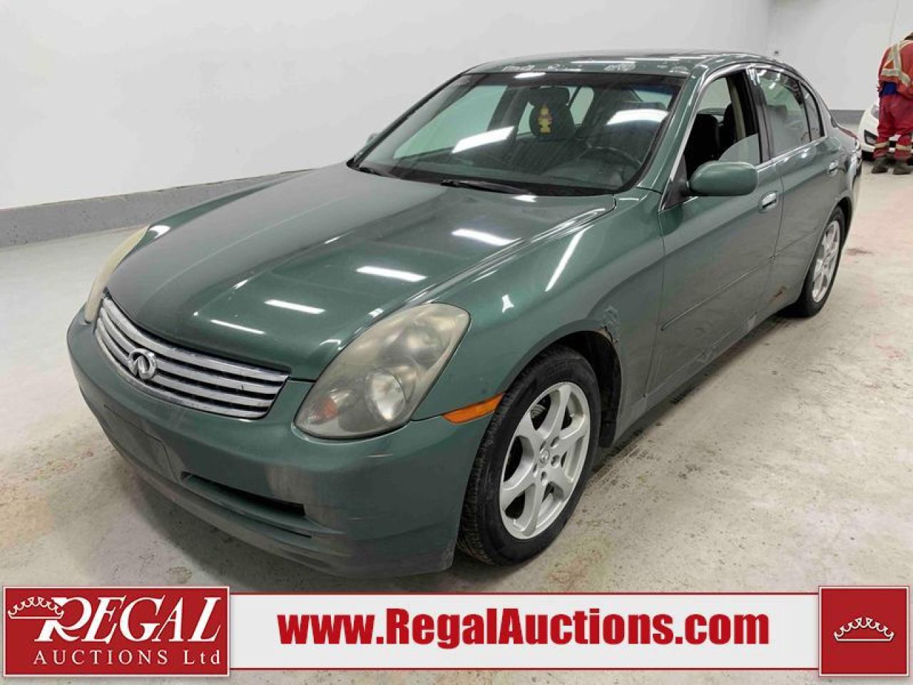 Used 2003 Infiniti G35  for sale in Calgary, AB