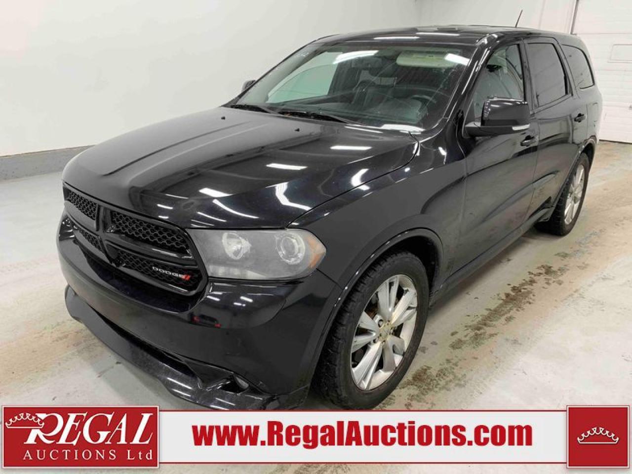 Used 2012 Dodge Durango R/T for sale in Calgary, AB