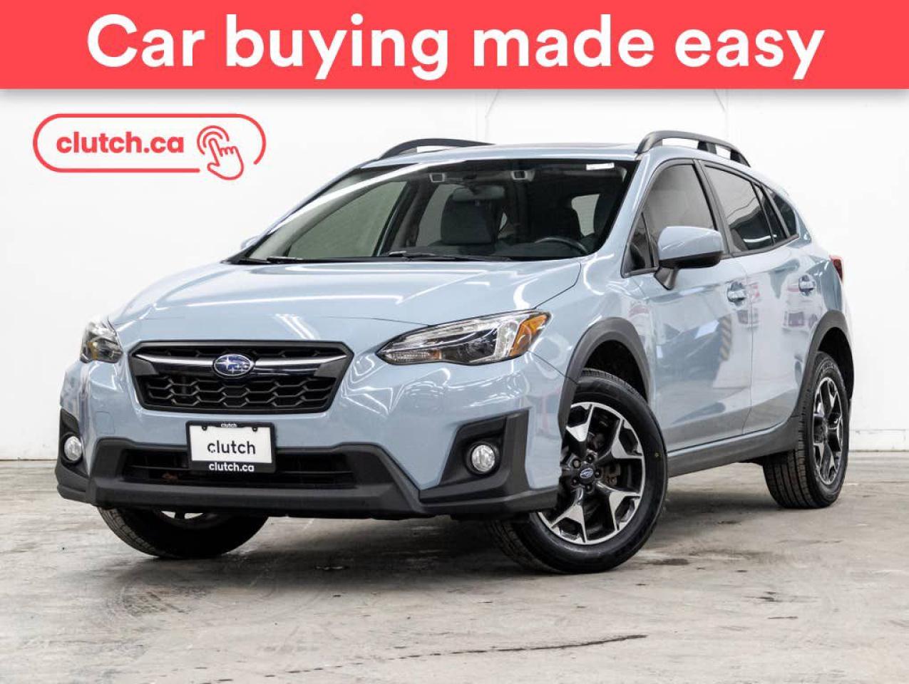 Used 2019 Subaru XV Crosstrek Sport w/ Eyesight Pkg. w/ Apple CarPlay & Android Auto, Heated Front Seats, Rearview Camera for sale in Toronto, ON