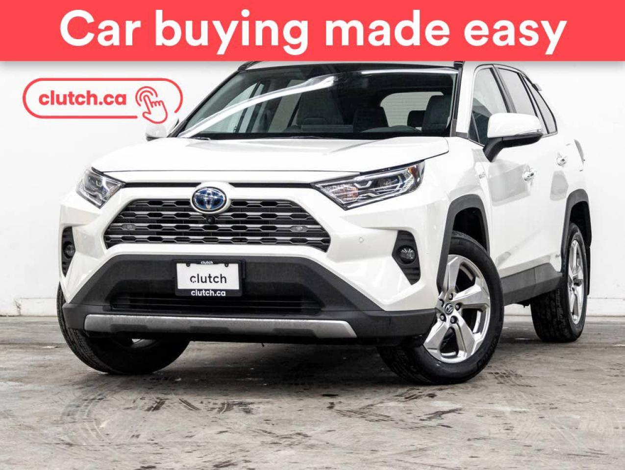 Used 2021 Toyota RAV4 Hybrid Limited w/ Apple CarPlay & Android Auto, Heated Steering Wheel, Heated Front Seats for sale in Toronto, ON