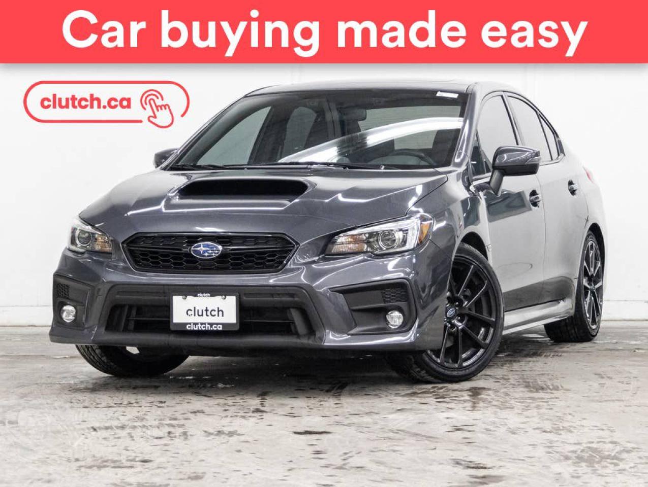 Used 2021 Subaru WRX Sport-Tech AWD w/ Apple CarPlay & Android Auto, A/C, Power Sunroof for sale in Toronto, ON