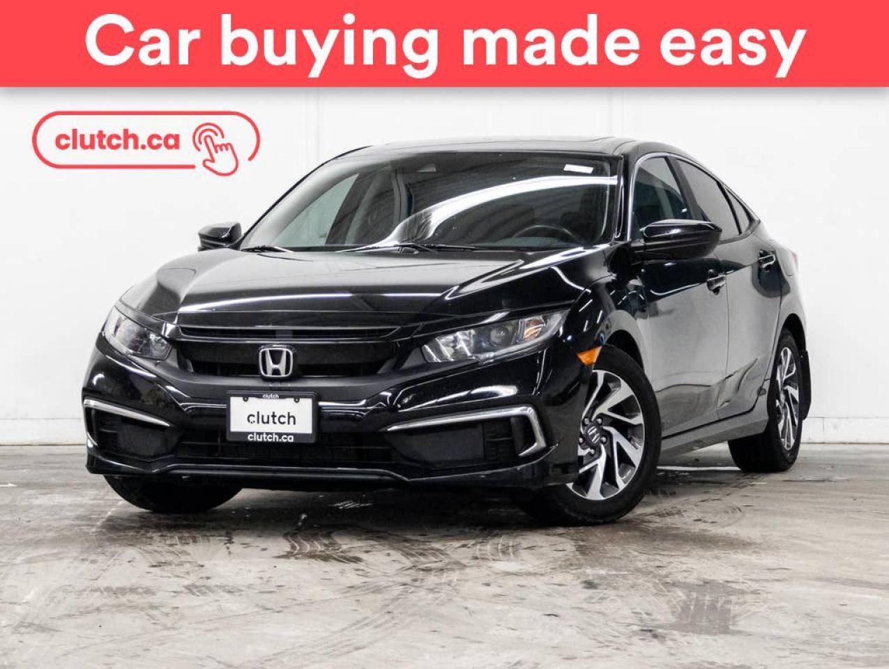 Used 2019 Honda Civic EX w/ Apple CarPlay & Android Auto, Power Moonroof, Rearview Cam for sale in Toronto, ON