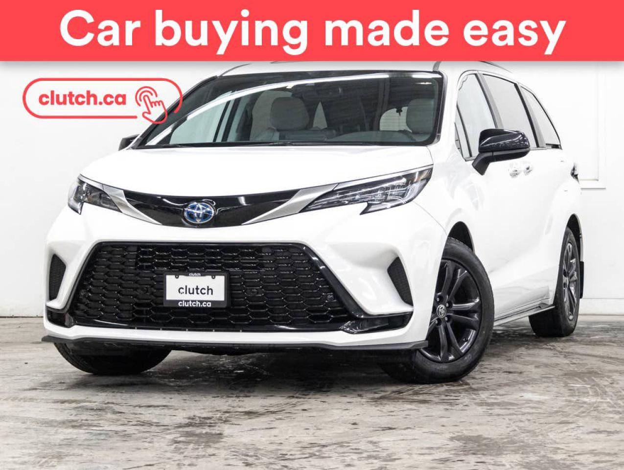 Used 2024 Toyota Sienna XSE w/ Apple CarPlay & Android Auto, Power Moonroof, Nav for sale in Toronto, ON