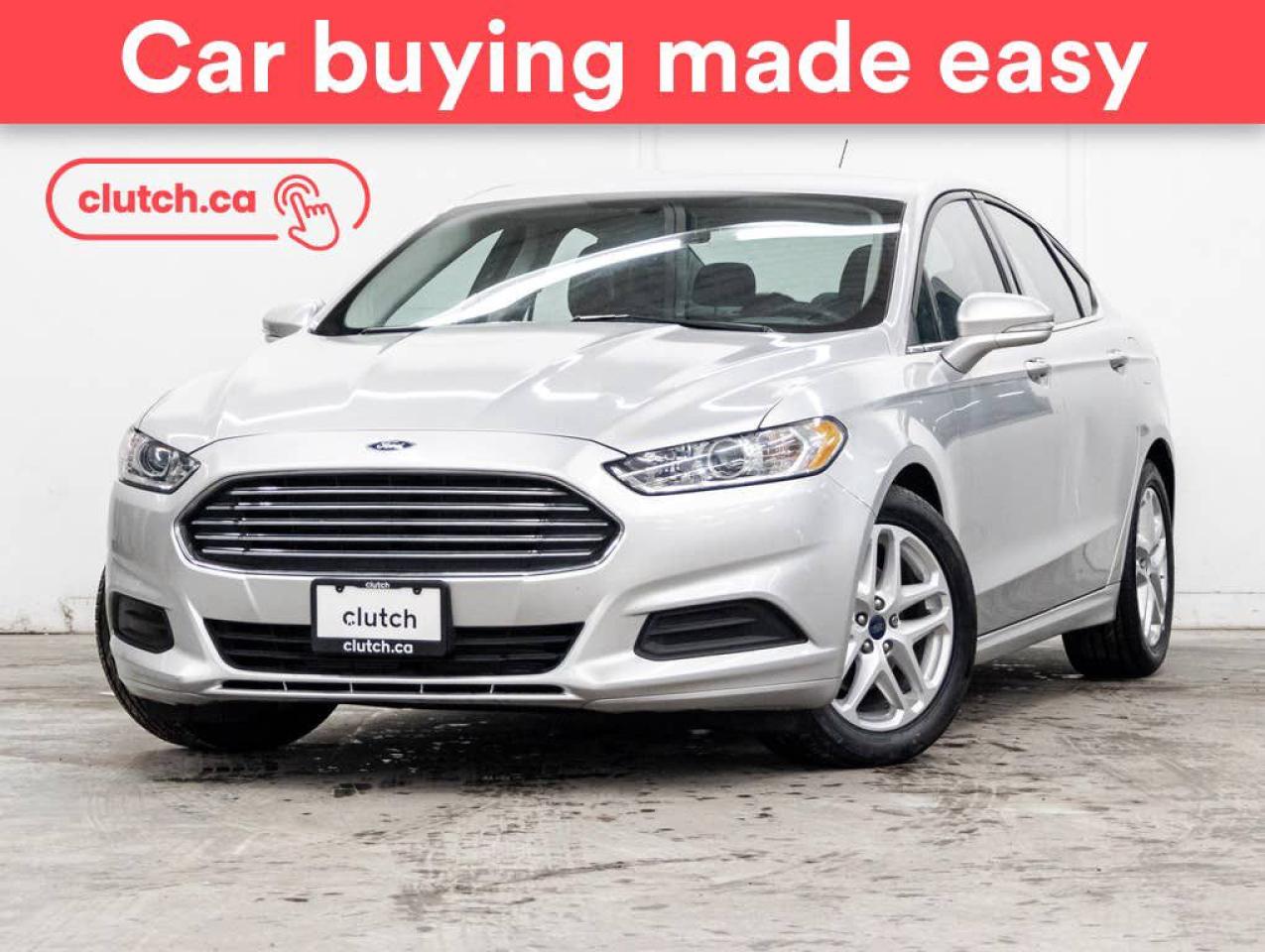 Used 2016 Ford Fusion SE w/ Cruise Control, A/C, Rearview Cam for sale in Toronto, ON