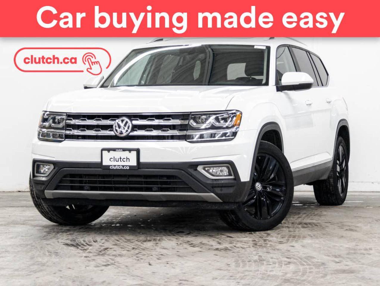 Used 2019 Volkswagen Atlas Highline AWD w/ Alloy Wheel Pkg w/ Apple CarPlay & Android Auto, Panoramic Moonroof, Nav for sale in Toronto, ON