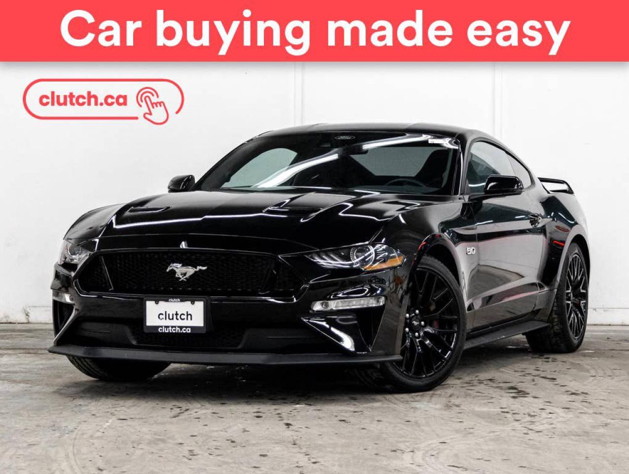 Used 2022 Ford Mustang GT Premium w/ SYNC 3, Apple CarPlay & Android Auto, Heated Steering Wheel for sale in Toronto, ON