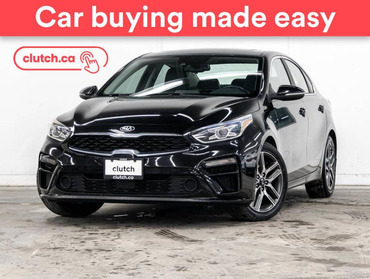 Used 2019 Kia Forte EX Premium w/ Apple CarPlay & Android Auto, Heated Steering Wheel, Heated Front Seats for sale in Toronto, ON