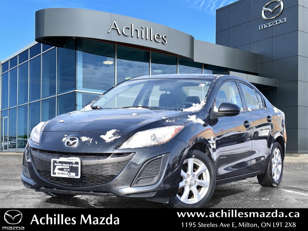 Used 2010 Mazda MAZDA3 *AS-IS* GS, Auto, A/C for sale in Milton, ON