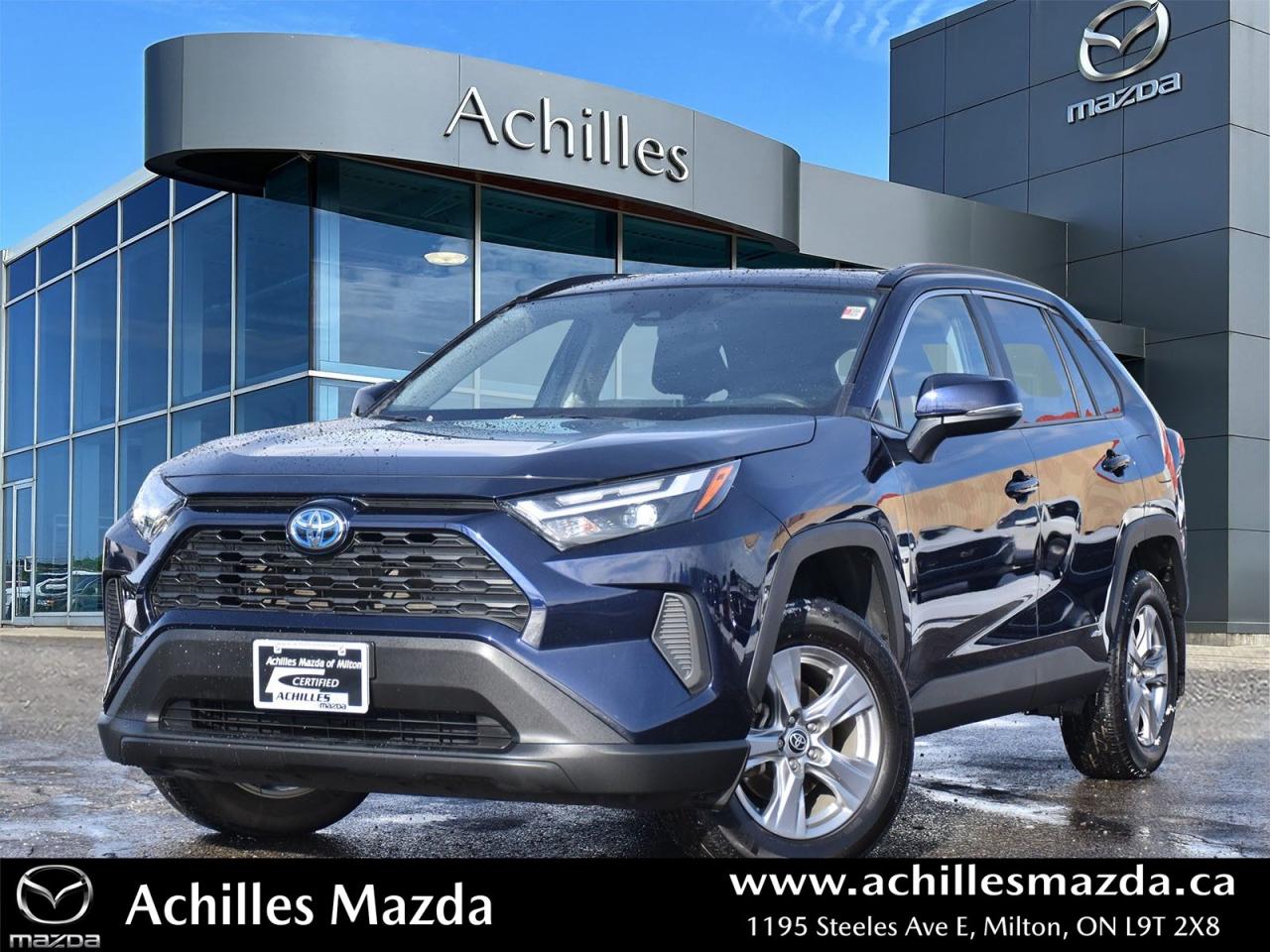 Used 2022 Toyota RAV4 Hybrid XLE, Hybrid, Alloys for sale in Milton, ON