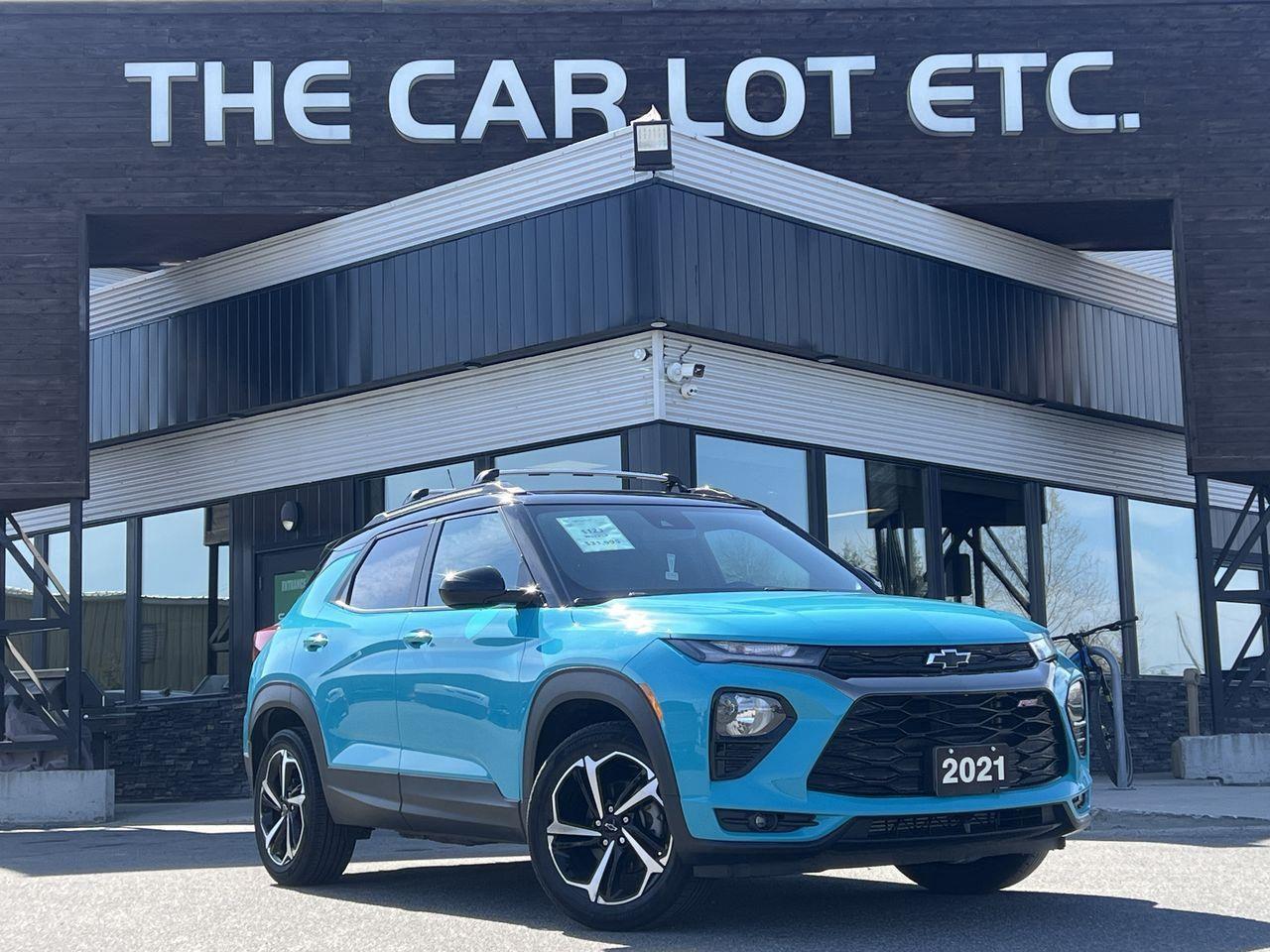 Used 2021 Chevrolet TrailBlazer RS APPLE CARPLAY/ANDROID AUTO, BACK UP CAM, CRUISE CONTROL, HEATED SEATS!! for sale in Sudbury, ON