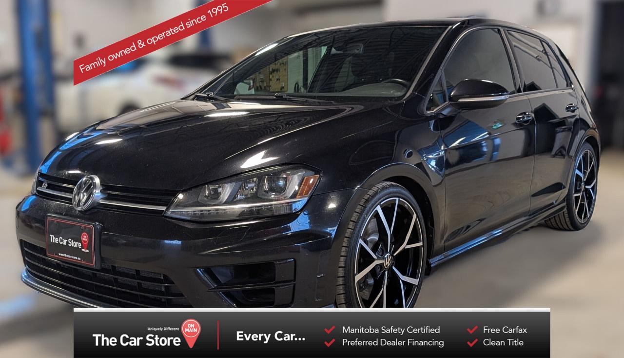 Used 2016 Volkswagen Golf R R|Leather/Sunroof/Local/Clean Title for sale in Winnipeg, MB