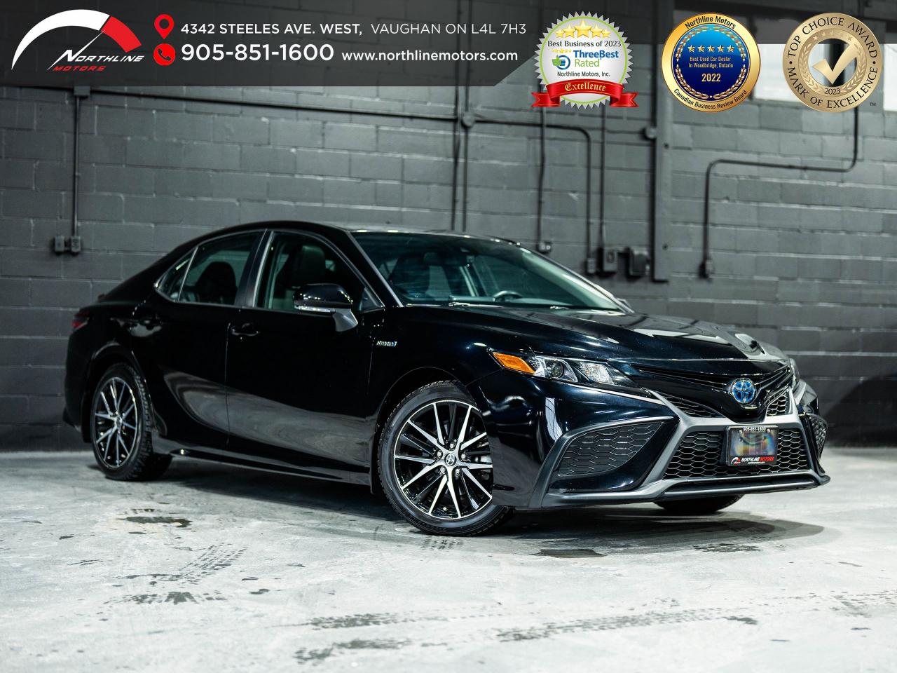 Used 2021 Toyota Camry Hybrid SE /ADAPTIVE CRUISE CONTROL/PCS/1OWNER for sale in Vaughan, ON