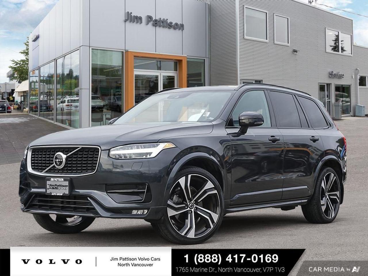 Used 2020 Volvo XC90 T6 AWD R-Design 7-Seater - LOCAL/LOW KMS/WELL KEPT for sale in North Vancouver, BC