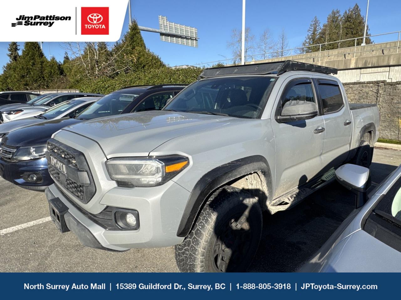 Used 2020 Toyota Tacoma 4x4 Double Cab Short Bed V6 6A Limited for sale in Surrey, BC