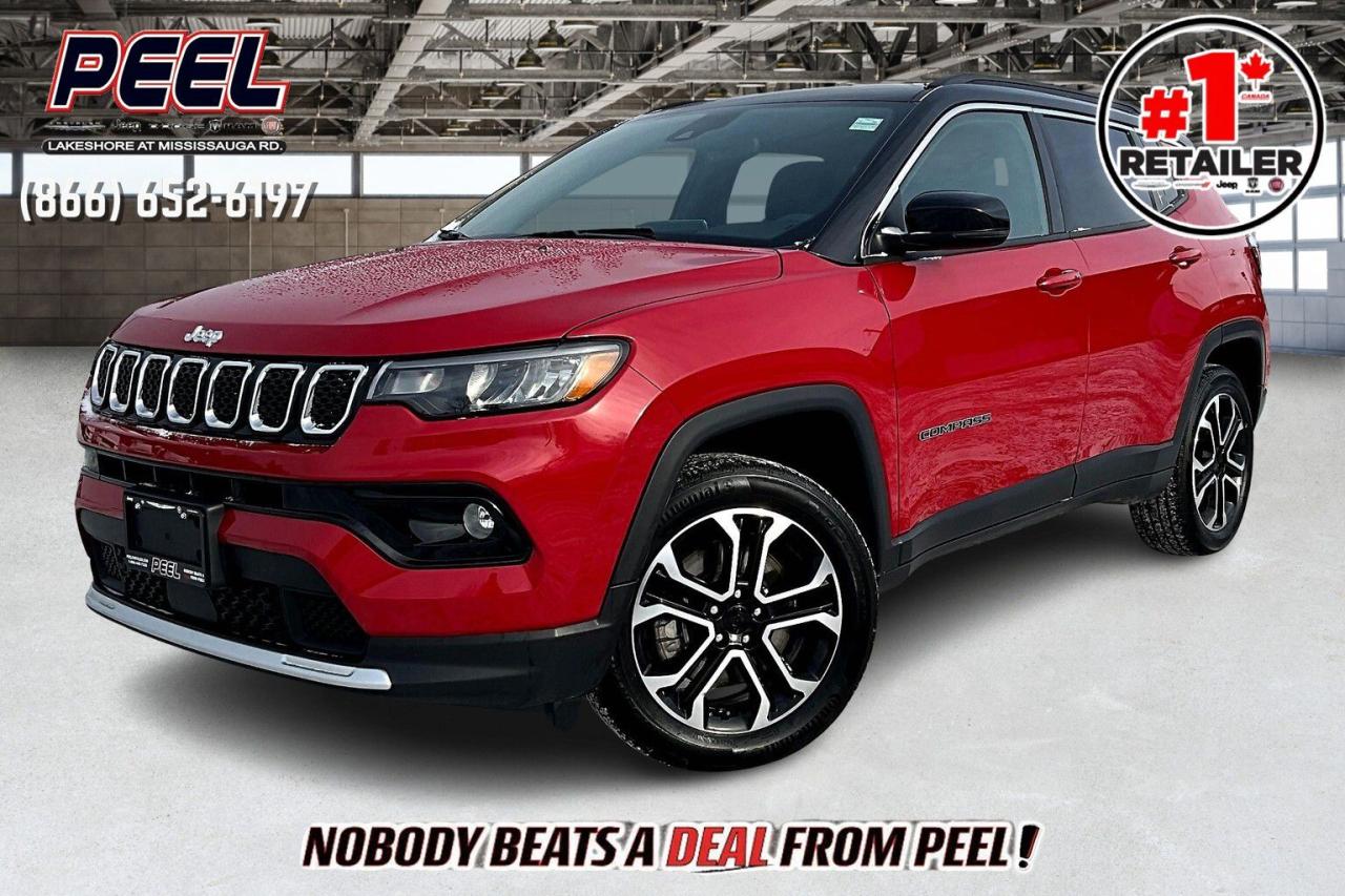 Used 2023 Jeep Compass Limited | Heated Leather | Safety Tech | 4X4 for sale in Mississauga, ON