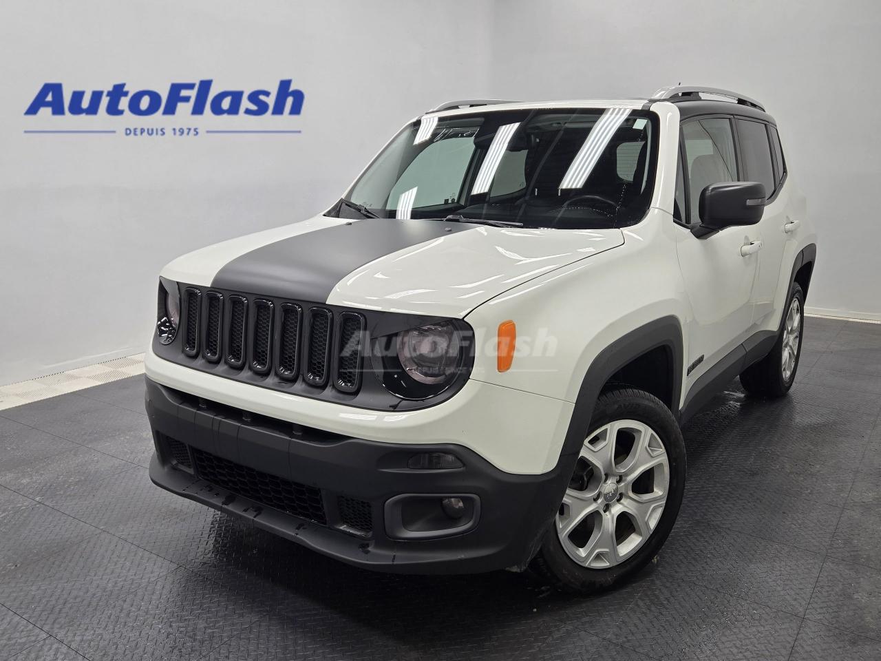 Used 2016 Jeep Renegade LIMITED, CUIR, CAMERA RECUL, TOIT OUVRANT for sale in Saint-Hubert, QC