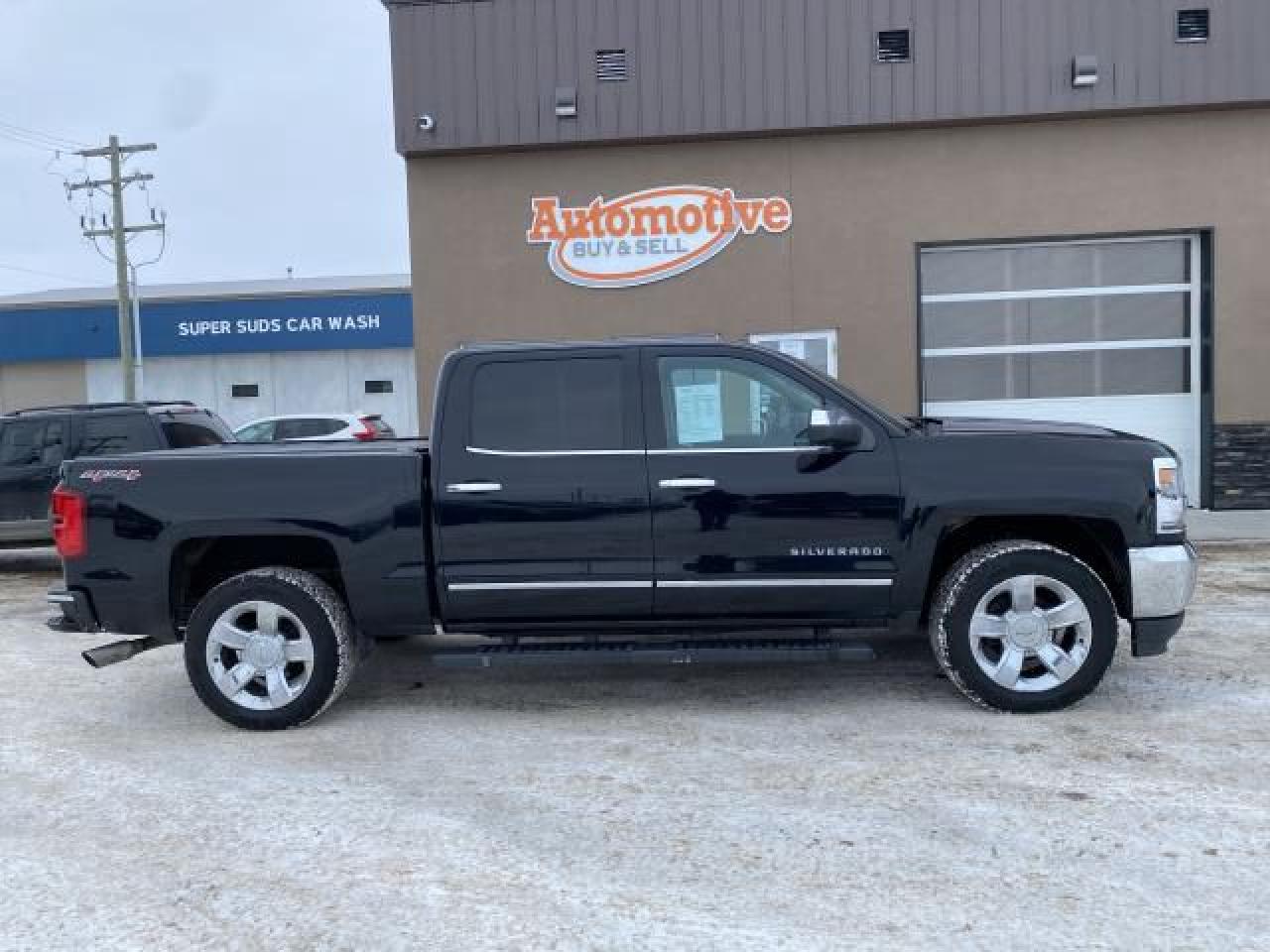 Used 2016 Chevrolet Silverado 1500 LTZ Crew Cab 4WD for sale in Stettler, AB