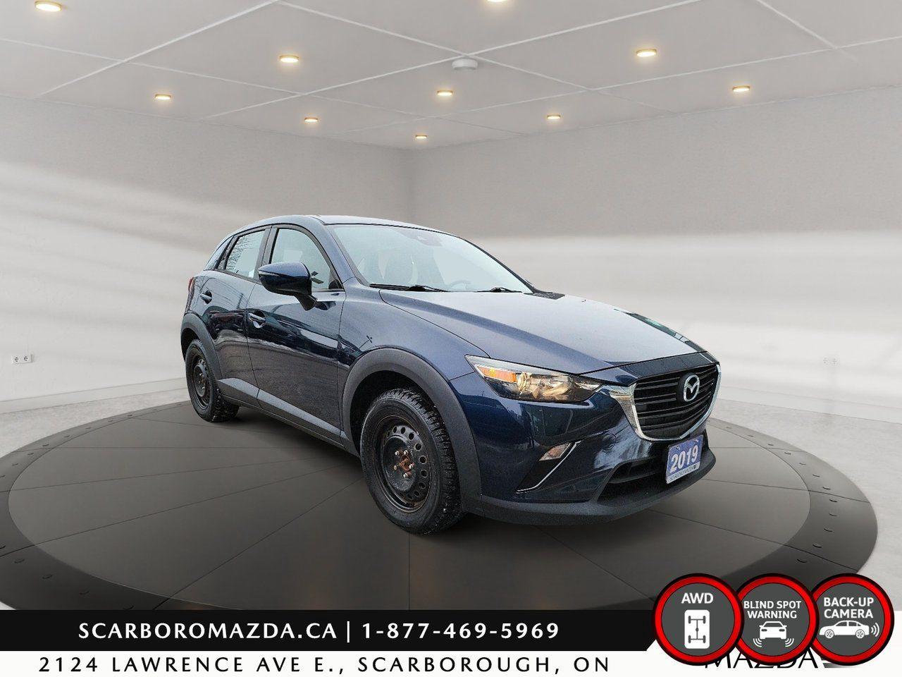 Used 2019 Mazda CX-3 AWD|WINTER TIRES|CLEAN CARFAX for sale in Scarborough, ON