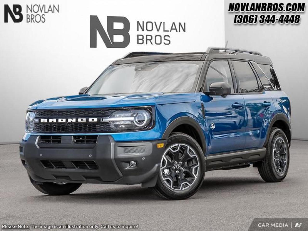 New 2025 Ford Bronco Sport Outer Banks  - Leather Seats for sale in Paradise Hill, SK