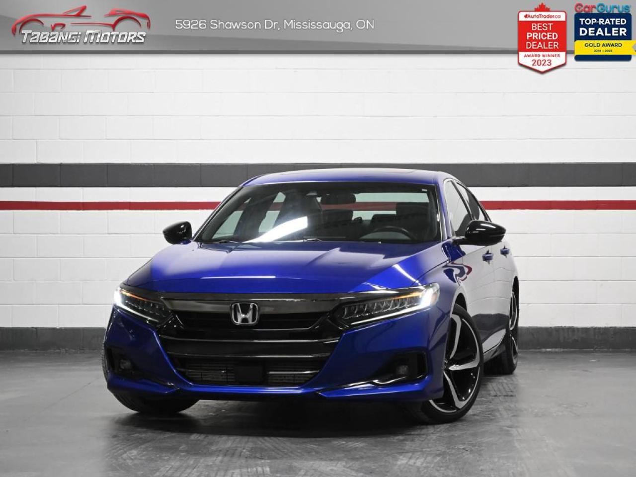 Used 2021 Honda Accord Sport  No Accident Leather Sunroof Blind Spot Remote Start for sale in Mississauga, ON