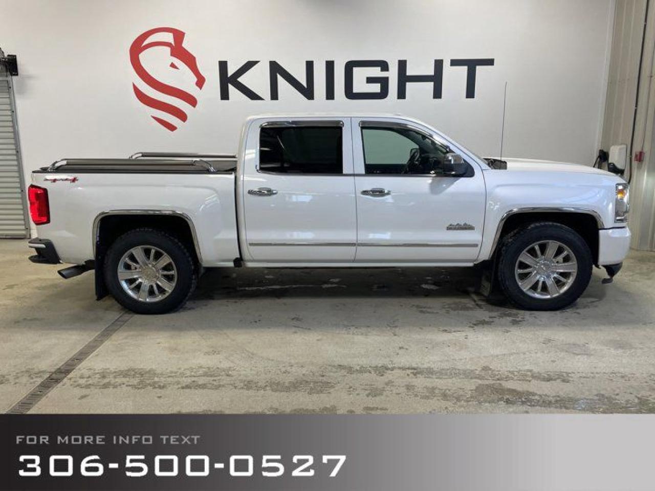 Used 2017 Chevrolet Silverado 1500 High Country with Tonneau and Box Rails - Call For Details! for sale in Moose Jaw, SK