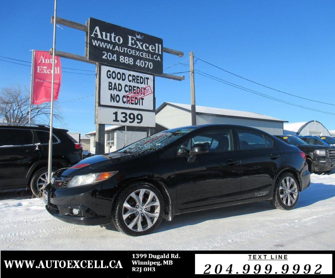 Used 2012 Honda Civic Sdn Si for sale in Winnipeg, MB