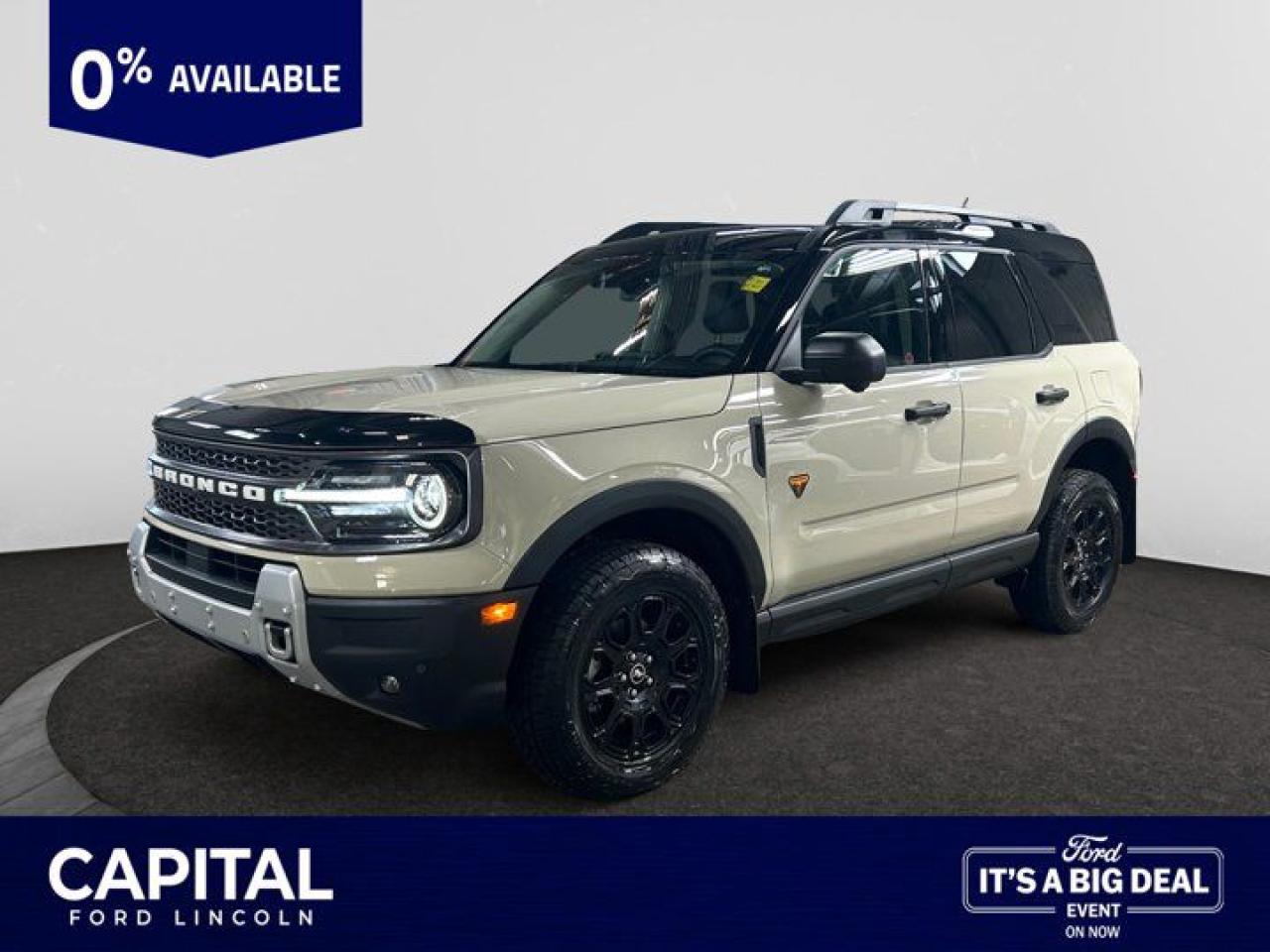 New 2025 Ford Bronco Sport BADLANDS for sale in Regina, SK