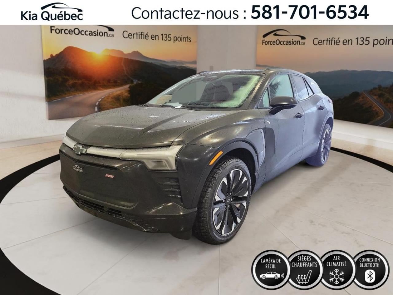 Used 2024 Chevrolet Blazer EV RS *GPS *VOLANT CHAUFFANT *BLUETOOTH *CARPLAY for sale in Québec, QC