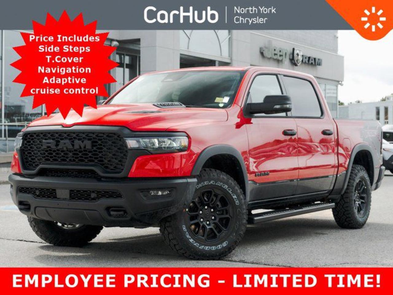 New 2025 RAM 1500 Rebel Level 1 Equipment Group Navi Heated Seats & Wheel ACC Blind Spot for sale in Thornhill, ON