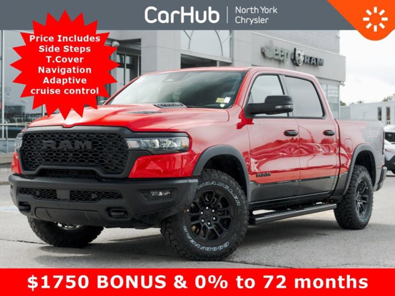 New 2025 RAM 1500 Rebel Level 1 Equipment Group Navi Heated Seats & Wheel ACC Blind Spot for sale in Thornhill, ON