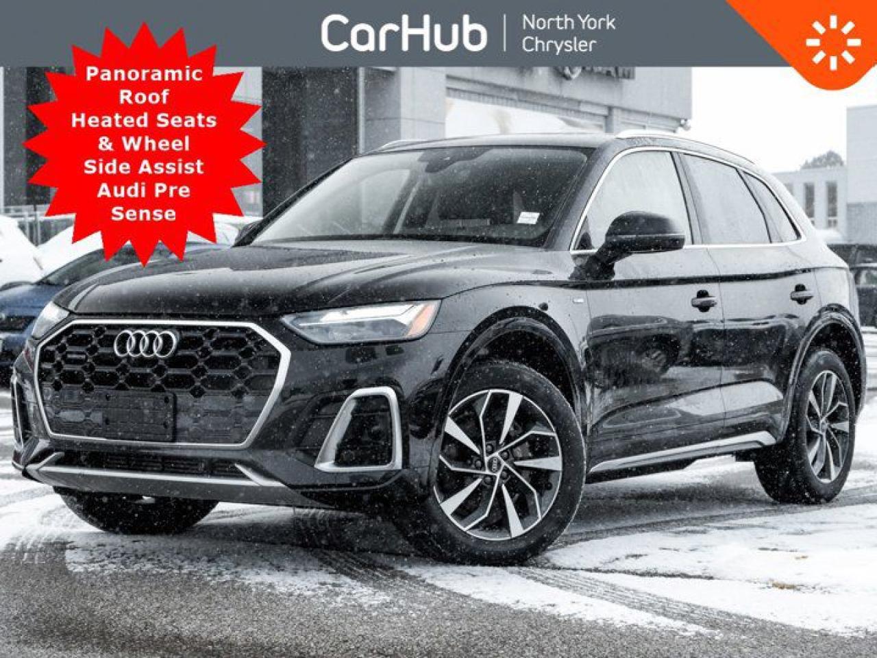 Used 2021 Audi Q5 Progressiv Panoroof Heated Seats & Wheel Side Assist Audi Pre Sense for sale in Thornhill, ON