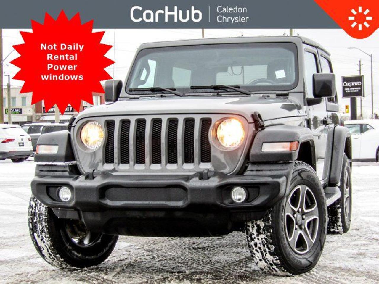 Used 2021 Jeep Wrangler Sport S 4x4 Freedom Top Bluetooth Backup Cam for sale in Bolton, ON