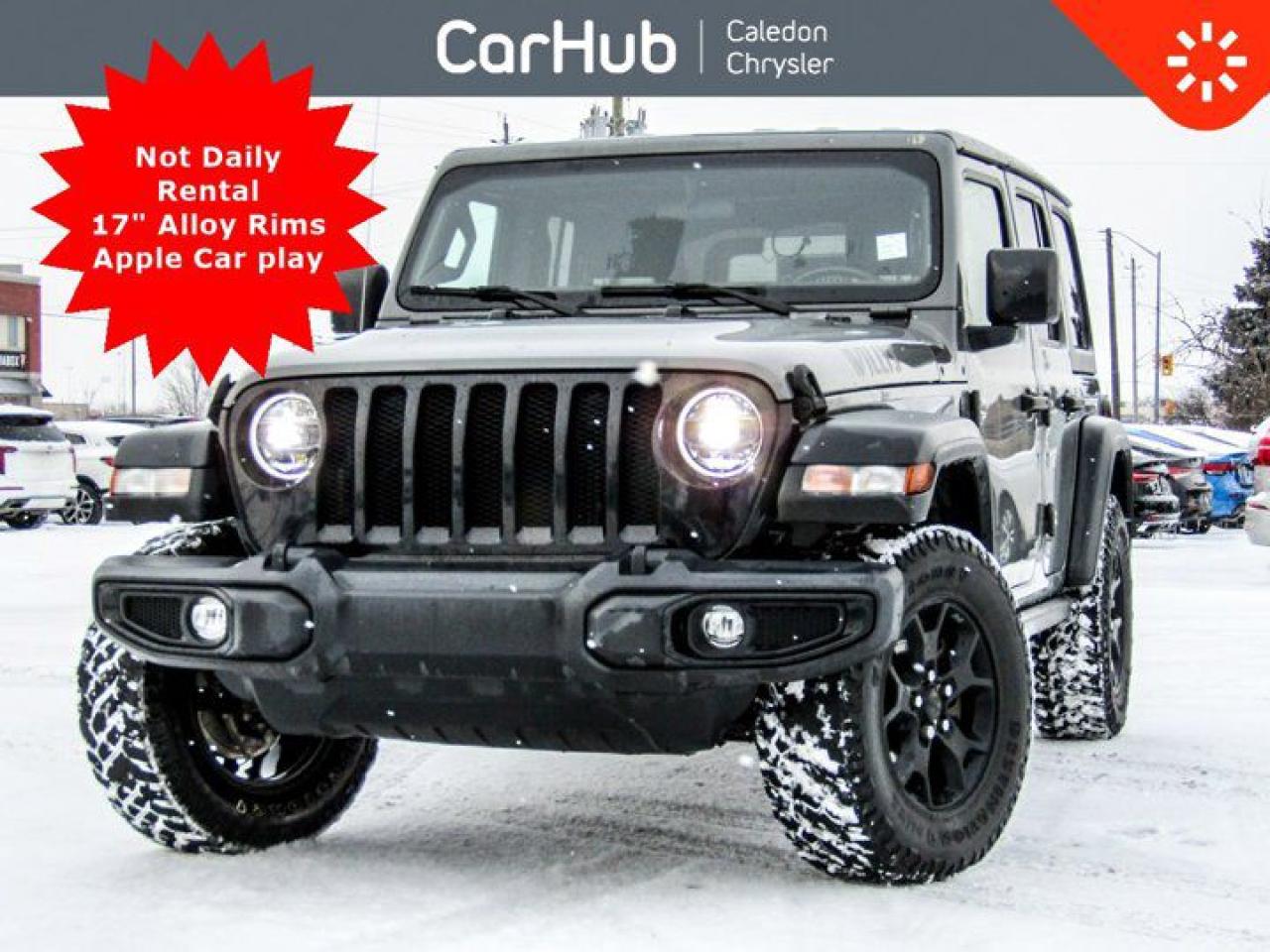 Used 2021 Jeep Wrangler Unlimited Willys 4x4 Heated Front Seats R-Start for sale in Bolton, ON