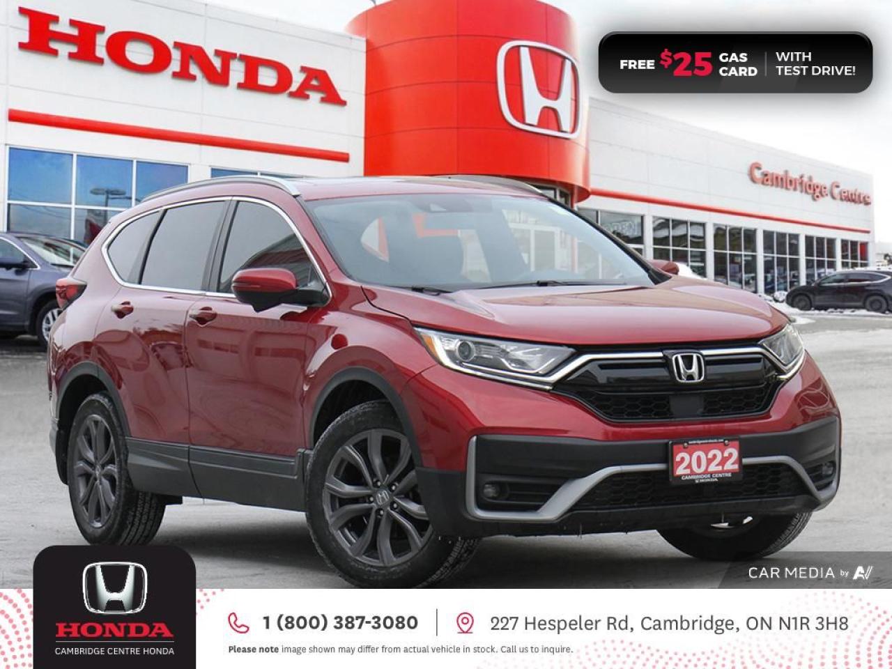 Used 2022 Honda CR-V Sport REMOTE STARTER | APPLE CARPLAY™/ANDROID AUTO™ | REARVIEW CAMERA for sale in Cambridge, ON