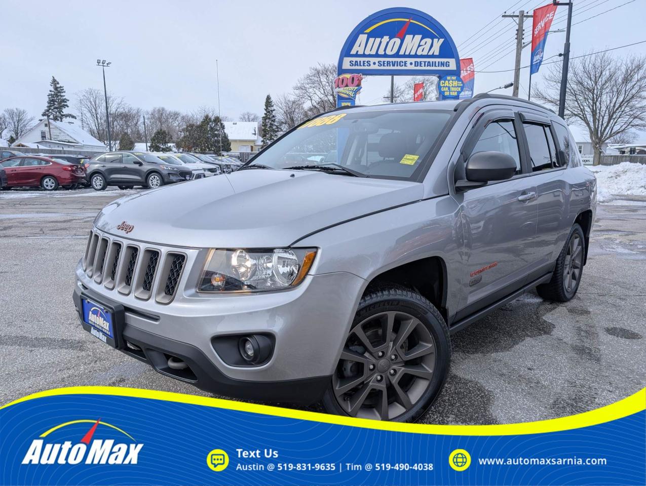 Used 2017 Jeep Compass Sport/North for sale in Sarnia, ON