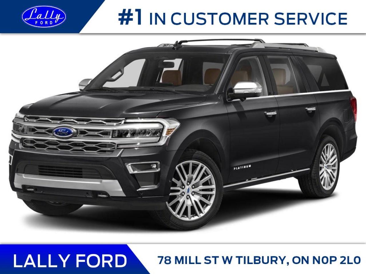 New 2024 Ford Expedition Max Platinum for sale in Tilbury, ON