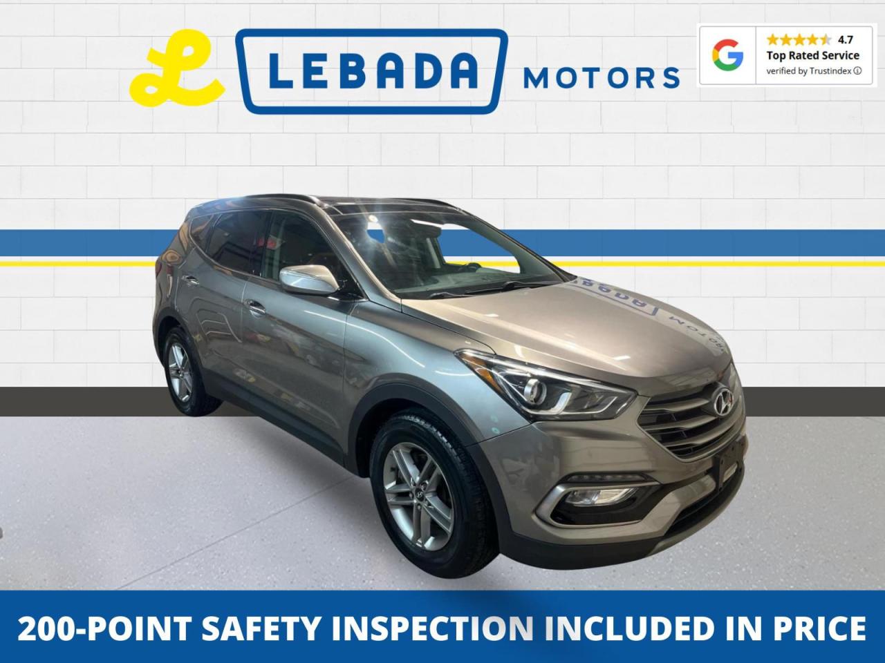 Used 2018 Hyundai Santa Fe SE AWD | Leather | Power Sunroof | Blindspot Assist | Backup Camera | Rear Parking Sensors | Front Fog Lamps | Heated Seats/Steering | Downhill Assist for sale in Cambridge, ON