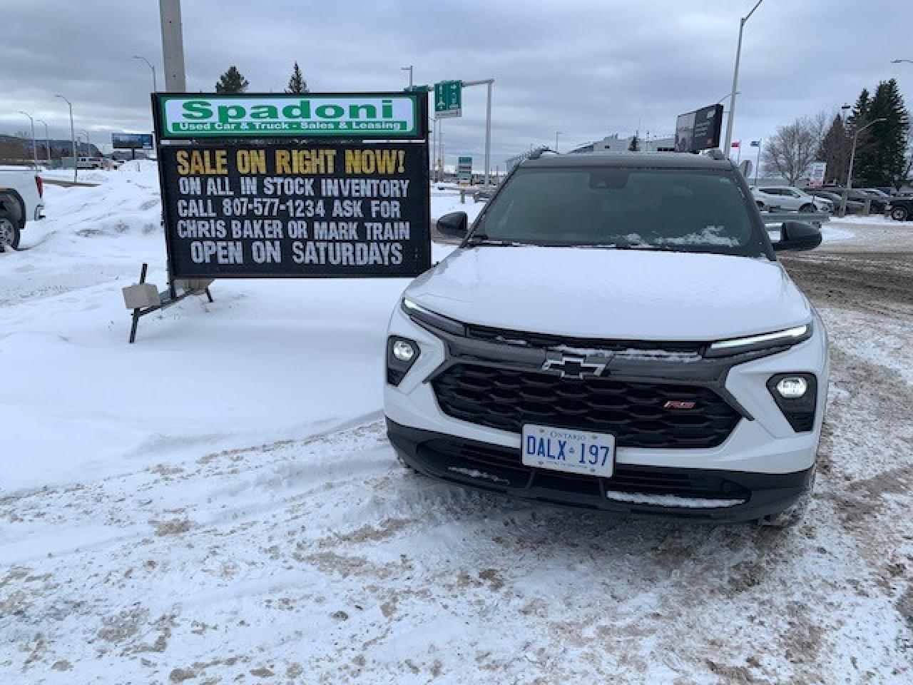 Used 2024 Chevrolet TrailBlazer AWD 4dr RS for sale in Thunder Bay, ON