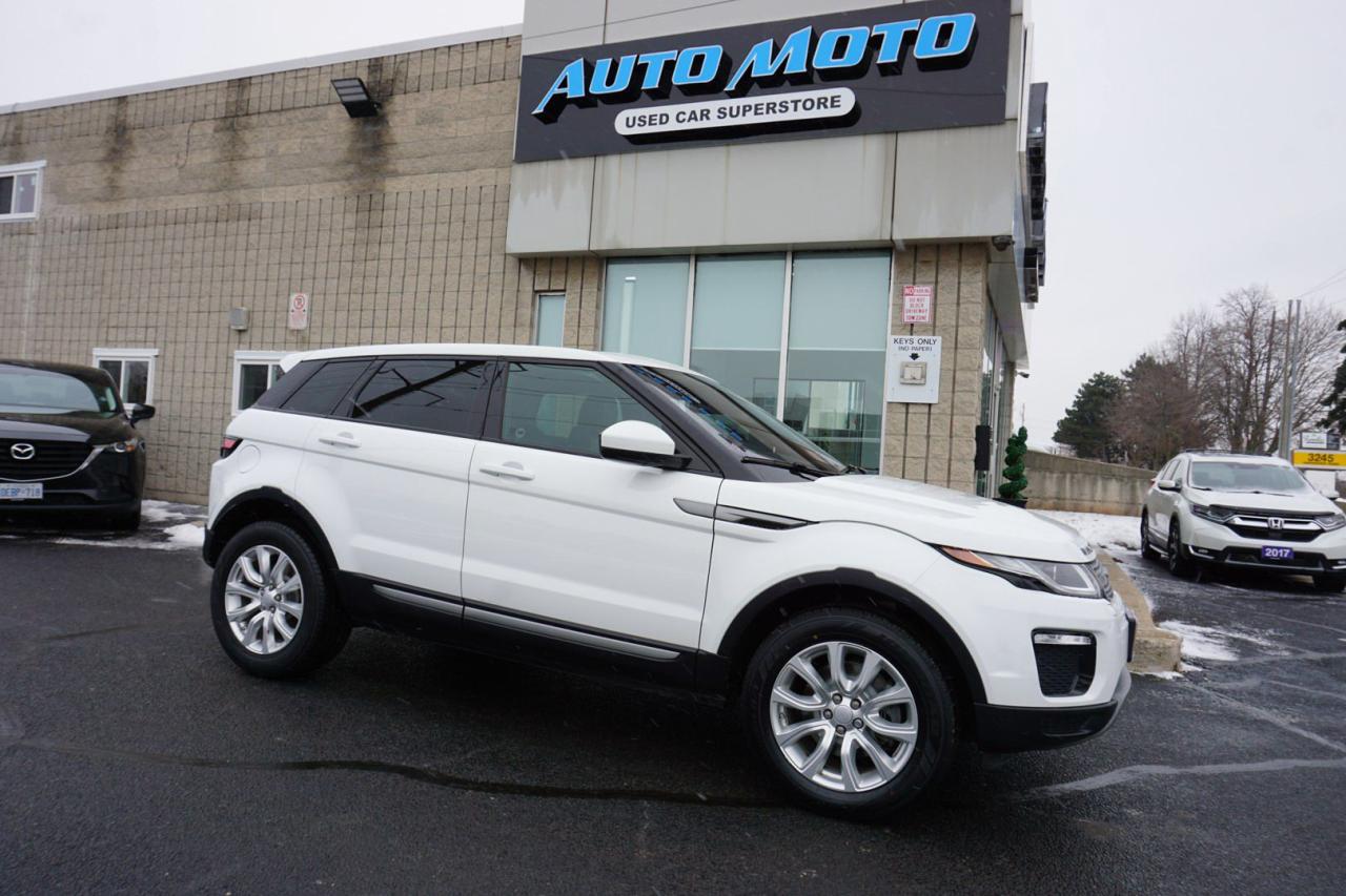 Used 2019 Land Rover Evoque 2.0T SE AWD CERTIFIED *ACCIDENT FREE* CAMERA NAV BLUETOOTH LEATHER HEATED SEATS PANO ROOF CRUISE ALLOYS for sale in Burlington, ON