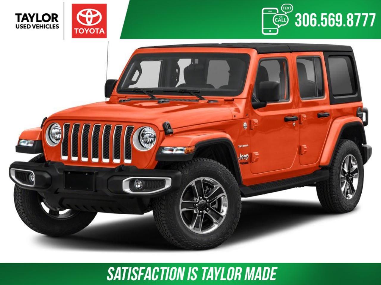 Used 2020 Jeep Wrangler Unlimited Sahara for sale in Regina, SK