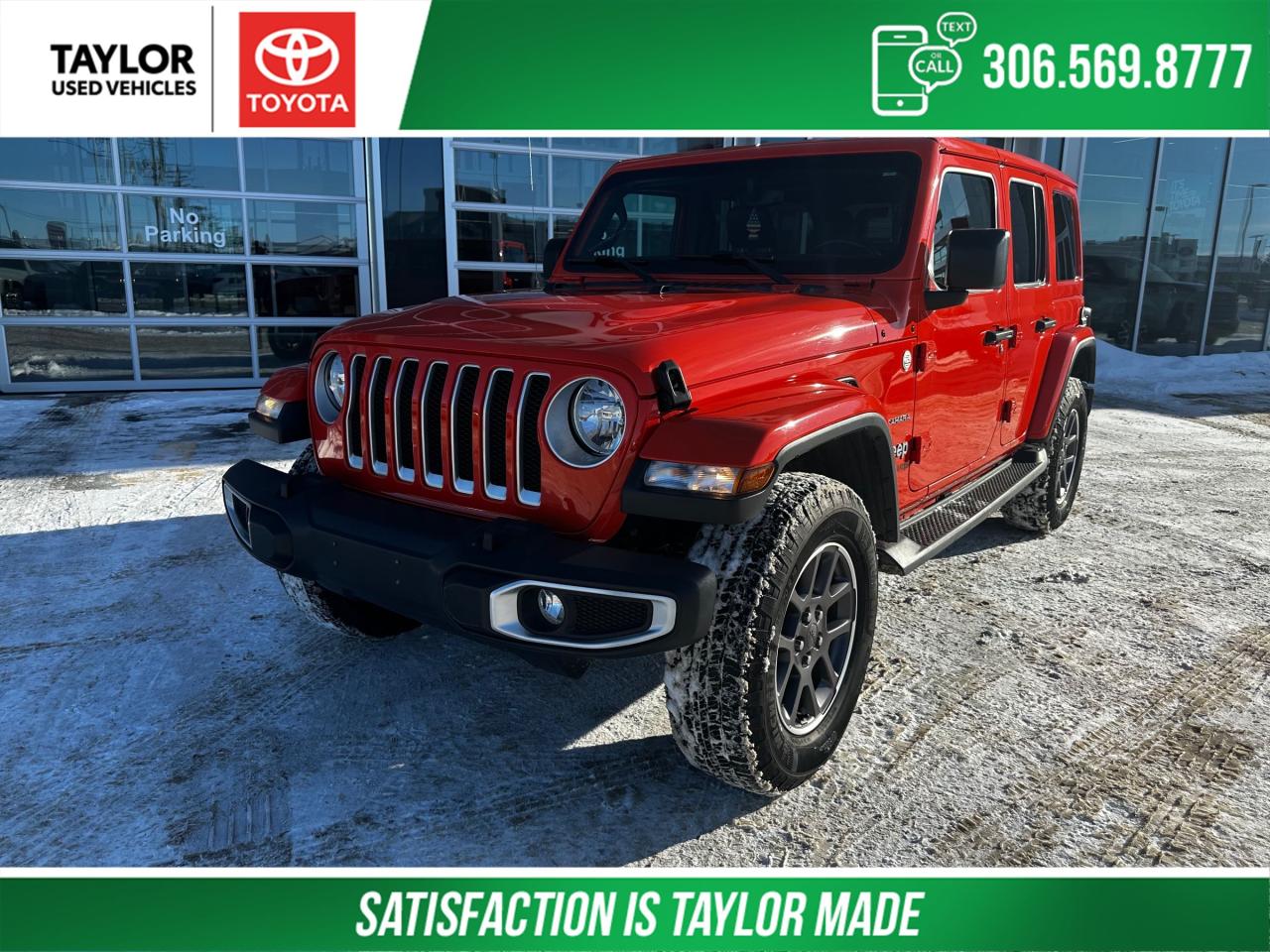 Used 2020 Jeep Wrangler Unlimited Sahara Sahara for sale in Regina, SK